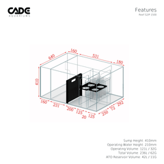 CADE PRO REEF S2/P 1500-9