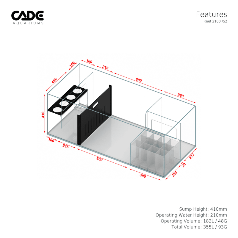 CADE PRO REEF S2 2100-20