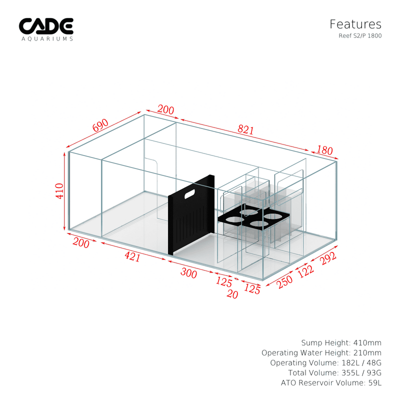 CADE PRO REEF S2/P 1800-20