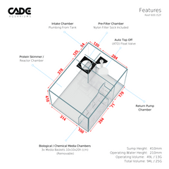 CADE PRO REEF S2/F 600-17