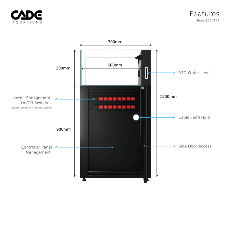 CADE PRO REEF S2/F 900-6