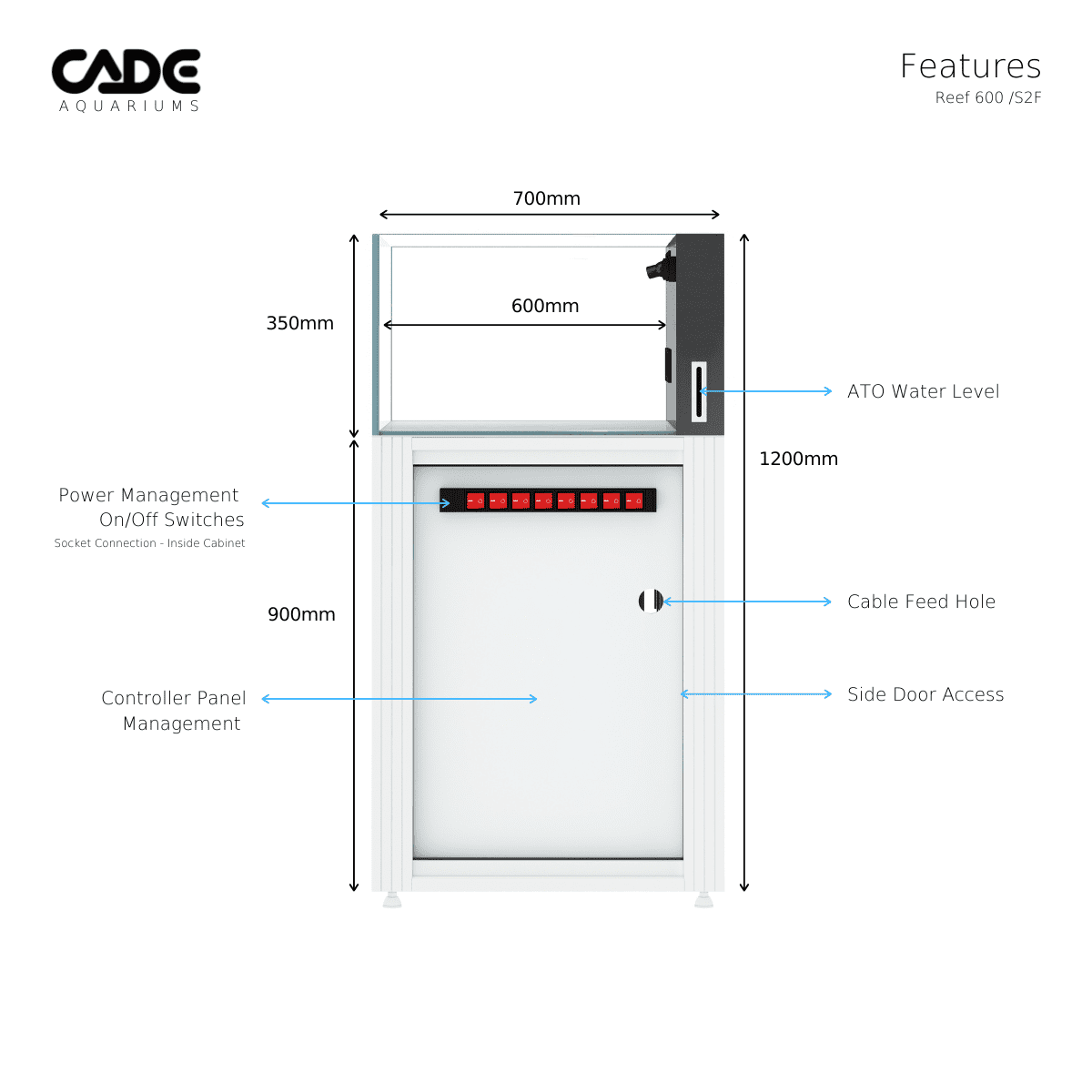 CADE PRO REEF S2/F 600-24