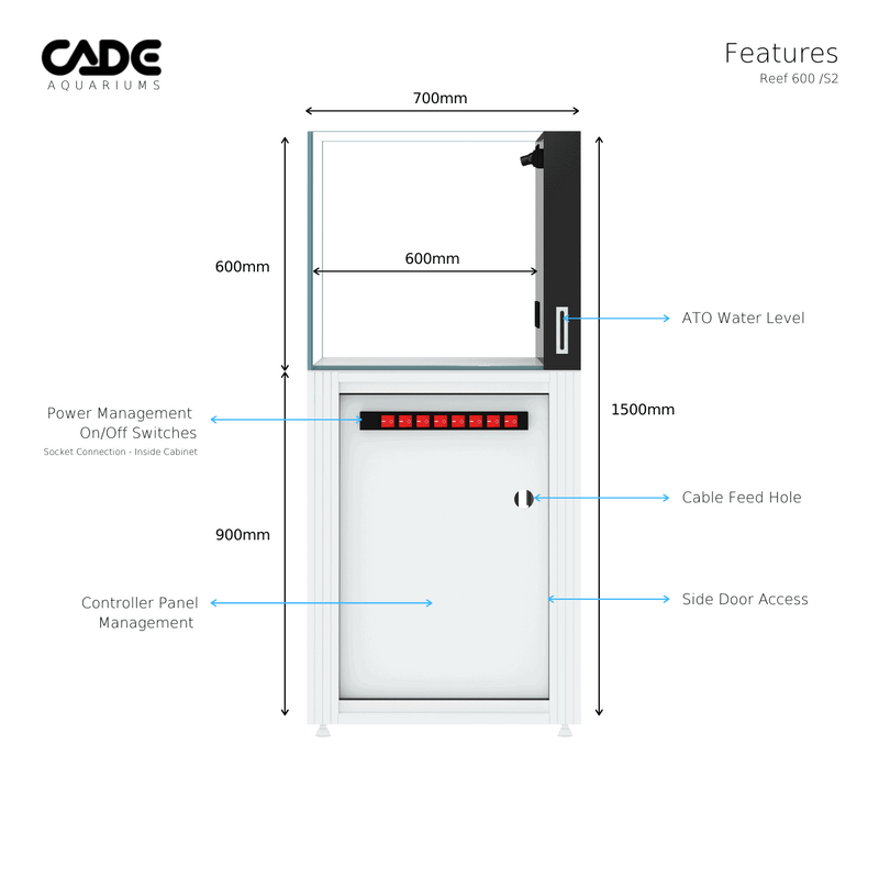 CADE PRO REEF S2 600-19