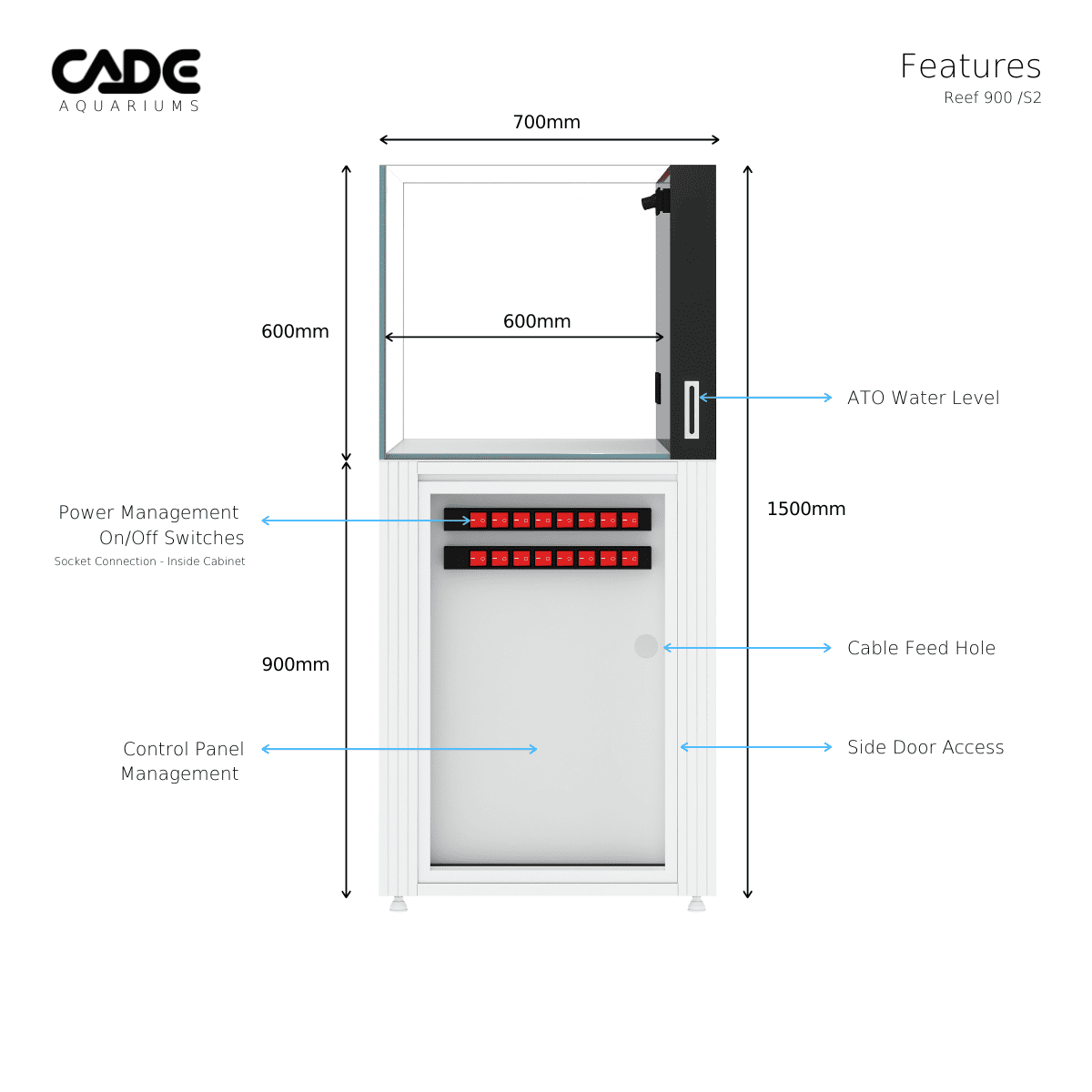 CADE PRO REEF S2 900-20
