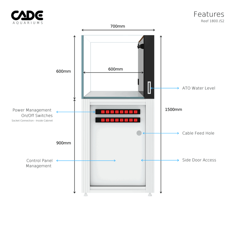 CADE PRO REEF S2 1800-22