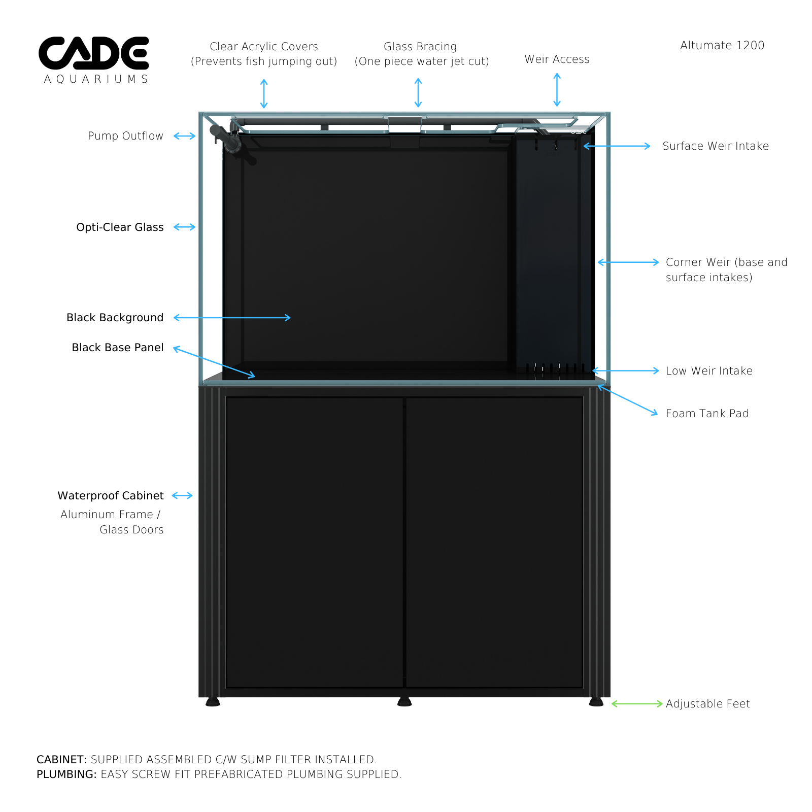 CADE ALTUMATE S2 REEF/RIVER 1200-11