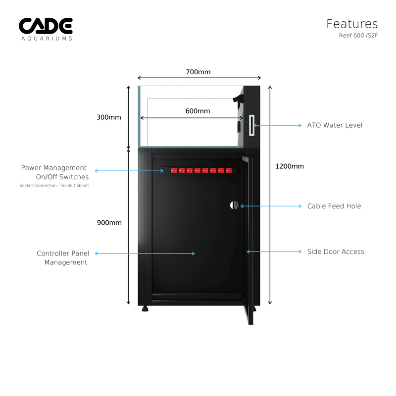 CADE PRO REEF S2/F 600-6
