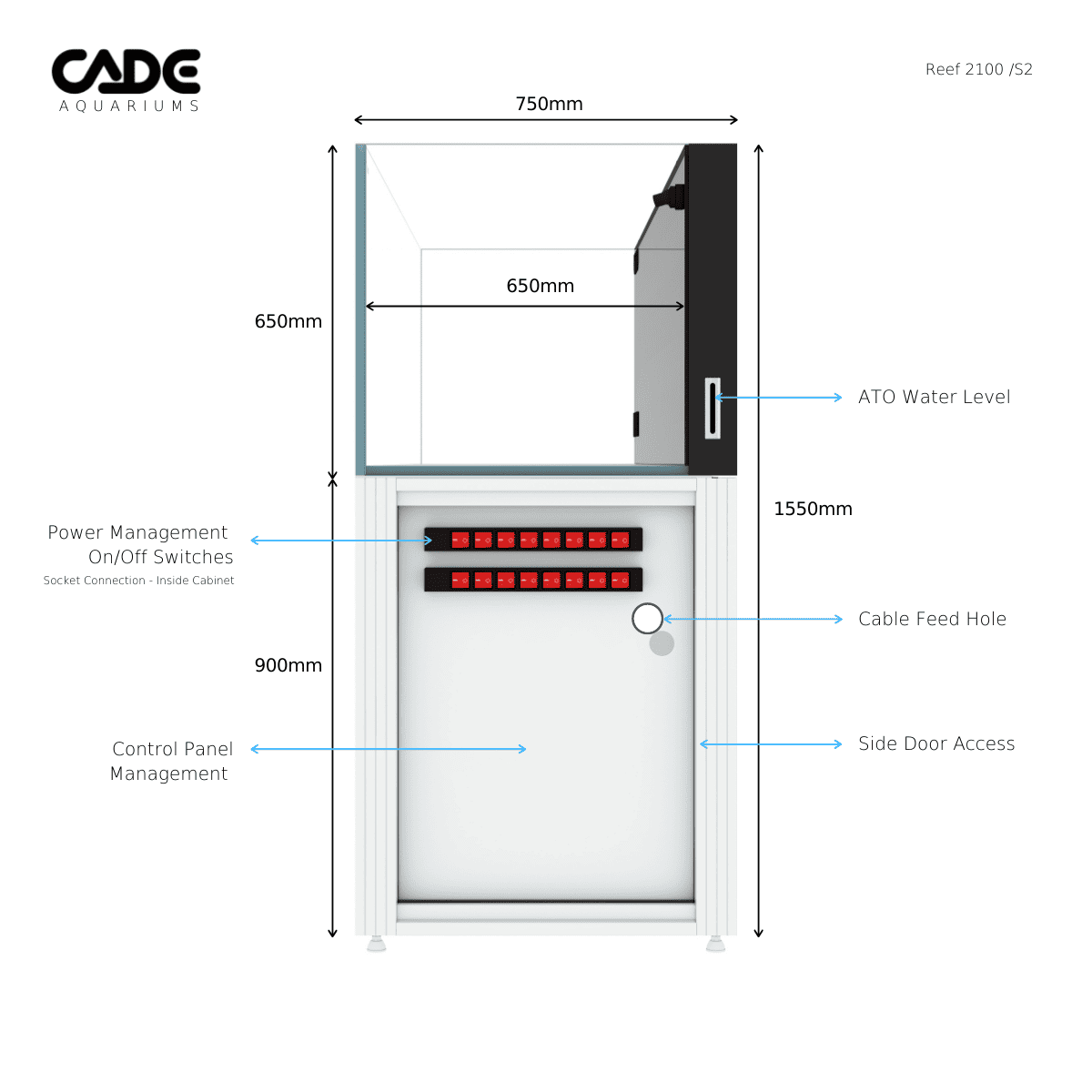 CADE PRO REEF S2 2100-23