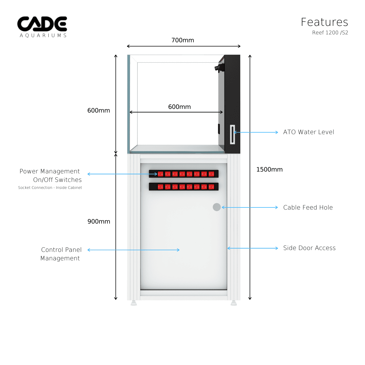 CADE PRO REEF S2 1200-26