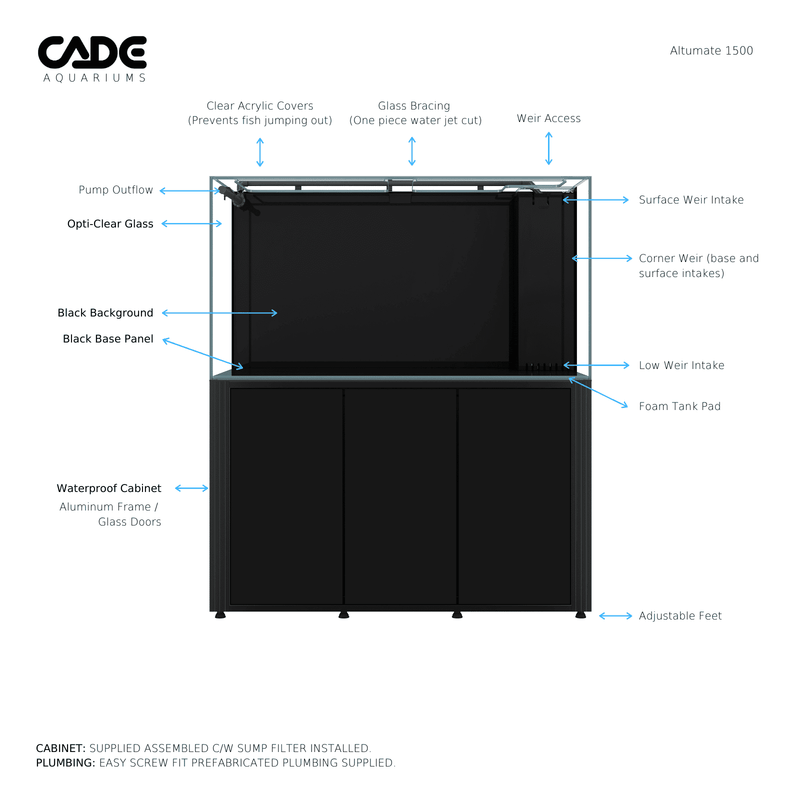 CADE ALTUMATE S2 REEF/RIVER 1500-9