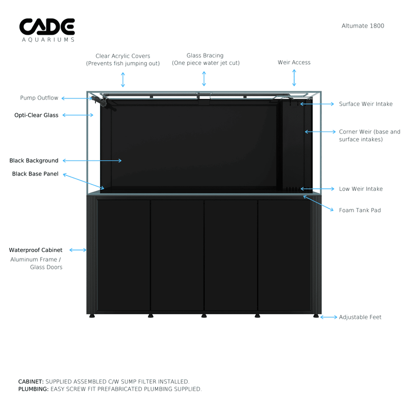 CADE ALTUMATE S2 REEF/RIVER 1800-11