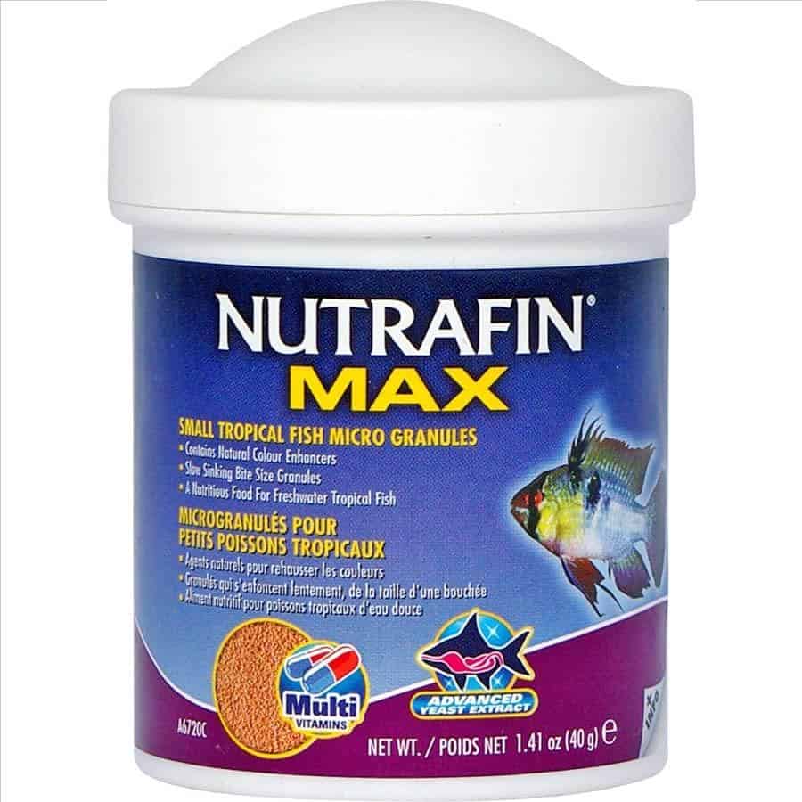 Nutrafin Max Small Tropical Fish Micro Granules 40g Fish Food-1