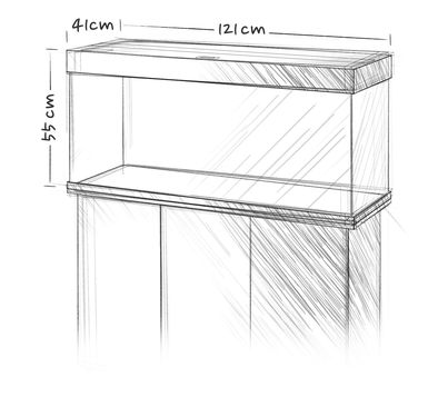 Juwel Rio 240 LED Aquarium Light Wood-7