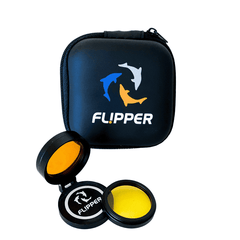 Flipper Flip-Kick Phone Filter Aquarium Reef Lens with Orange and Yellow Lenses-1