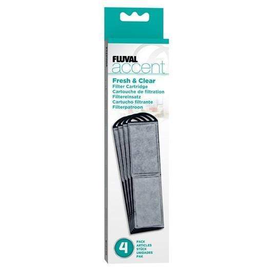 Fluval Accent Fresh Clear Replacement Cartridge 4 Pack