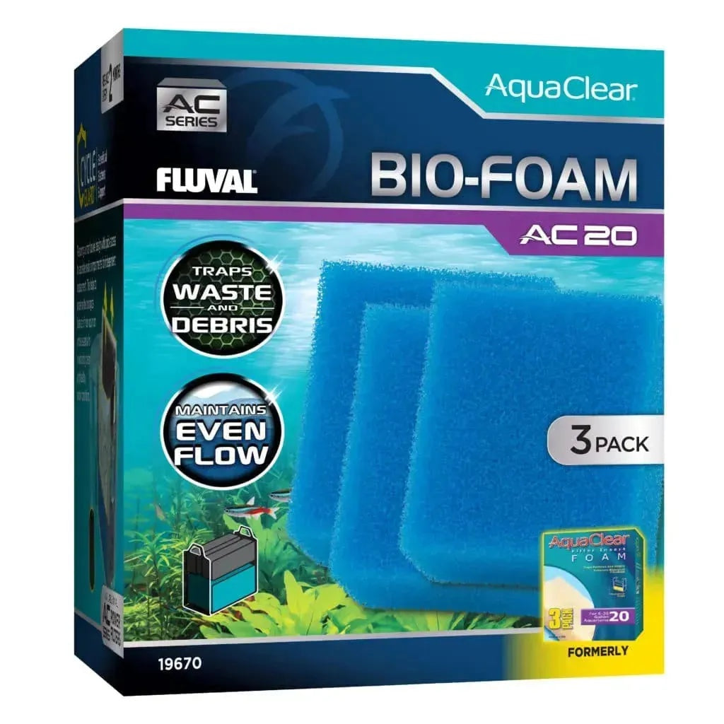 Fluval AC20 Bio Foam Blue 3 Pack-1