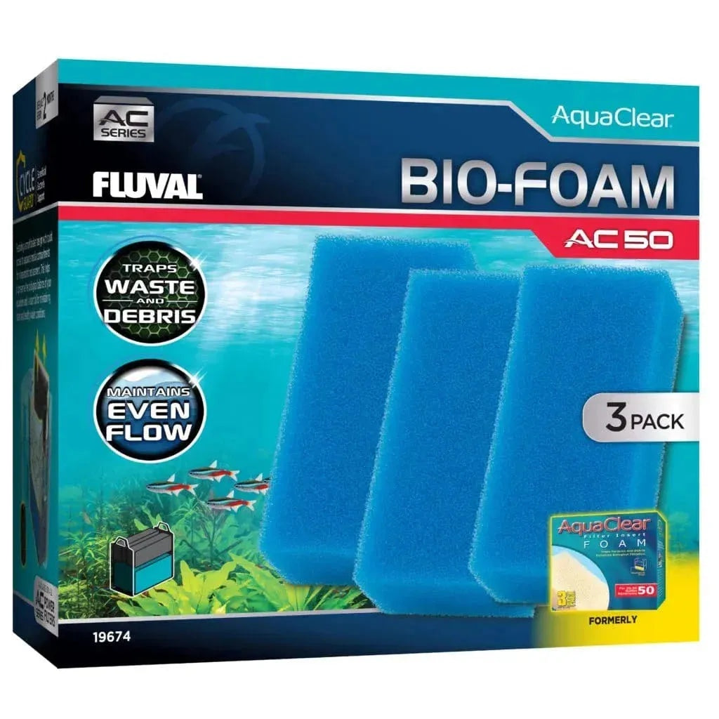Fluval AC50 Bio Foam Blue 3 Pack-1
