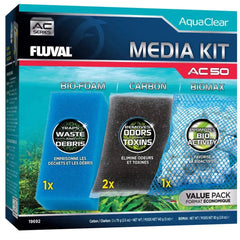 Fluval Aquaclear AC50 Filter Media Maintenance Kit-1