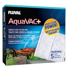 Fluval AquaVACFine Filter Pad 5 Pack-1