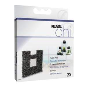 Fluval Chi Aquarium Replacement Foam Pad 2 Pack-1