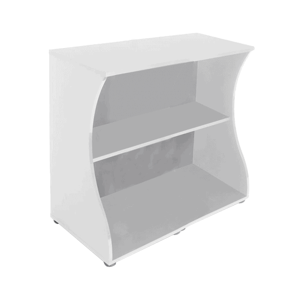 Fluval FLEX 123L Aquarium Stand Curved-2