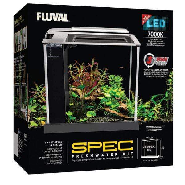 Fluval Spec 3 Aquarium Black 10L-4