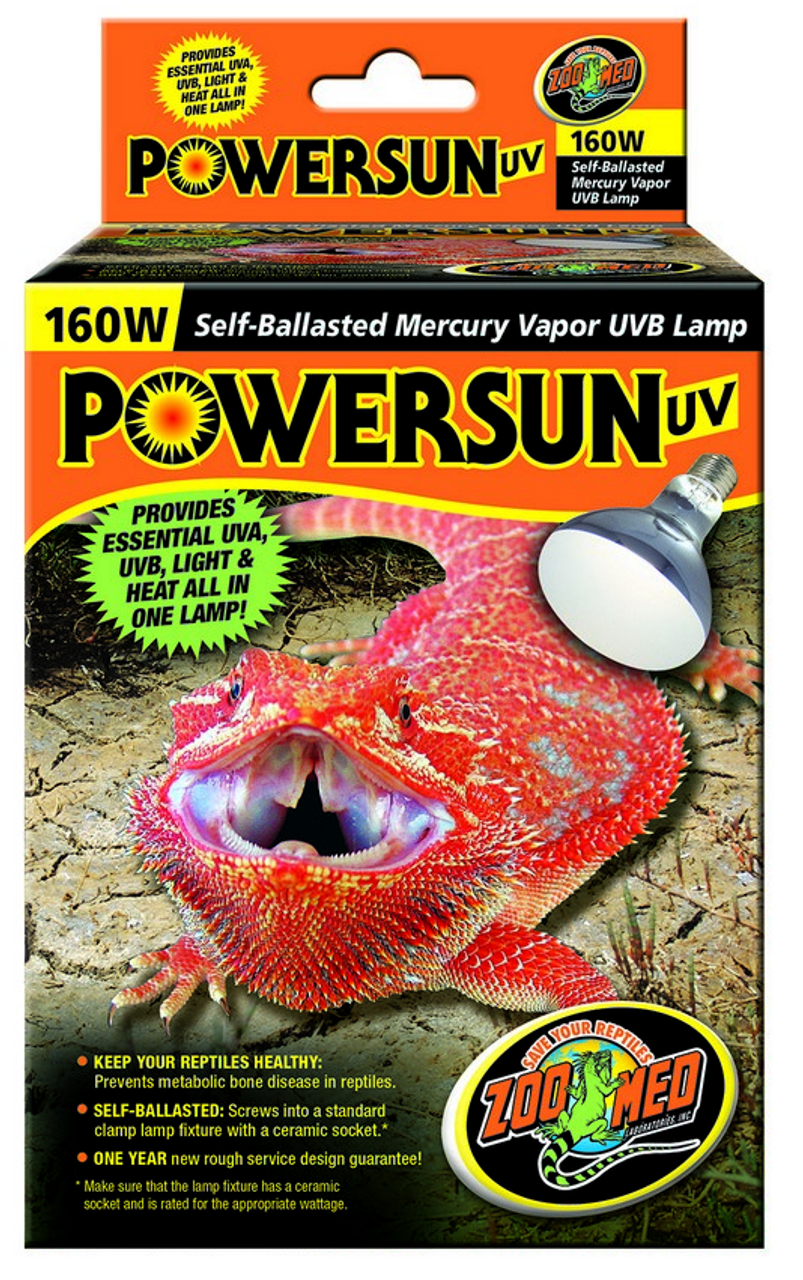 Zoo Med Power Sun UV Lamp 160w