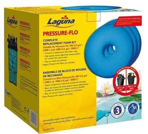 Laguna Pressure-Flo Replacement Foams 3 Pack for 2500/3000