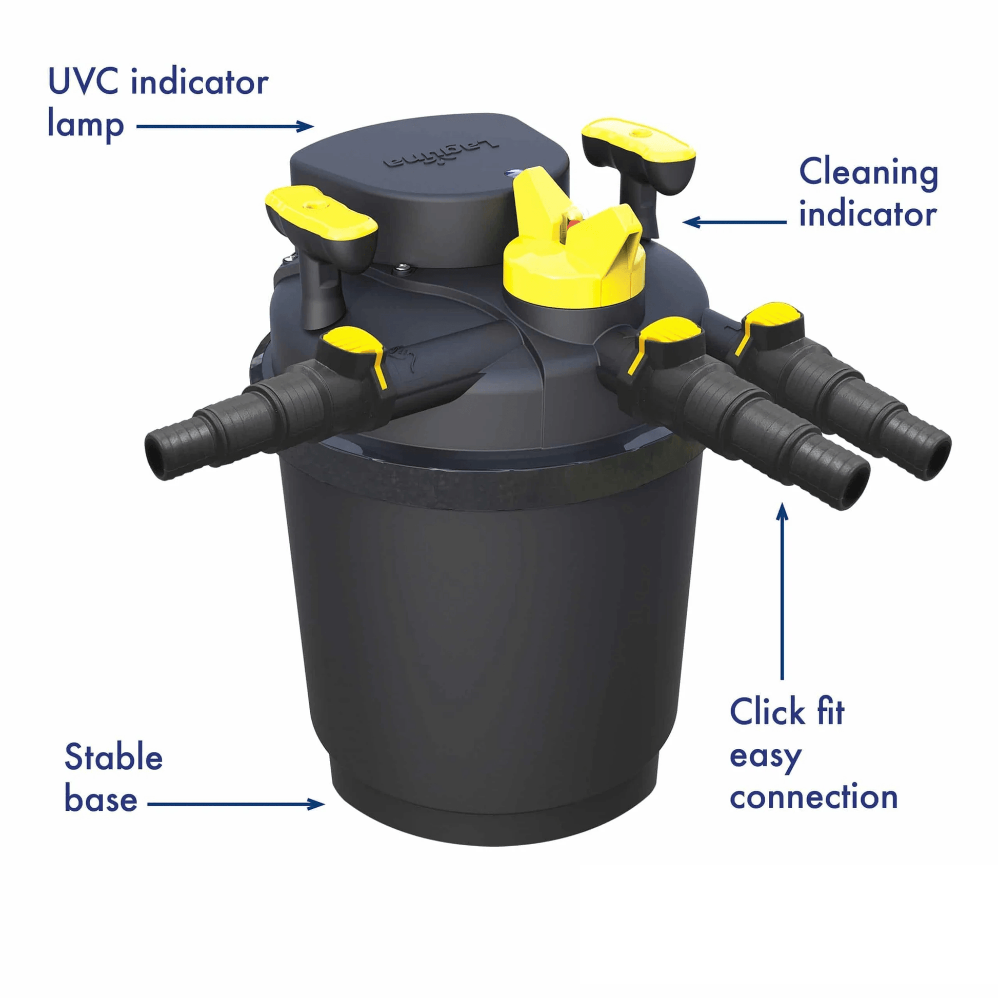 Laguna PressureFlo UVC Pond Filter 13500 24w-4