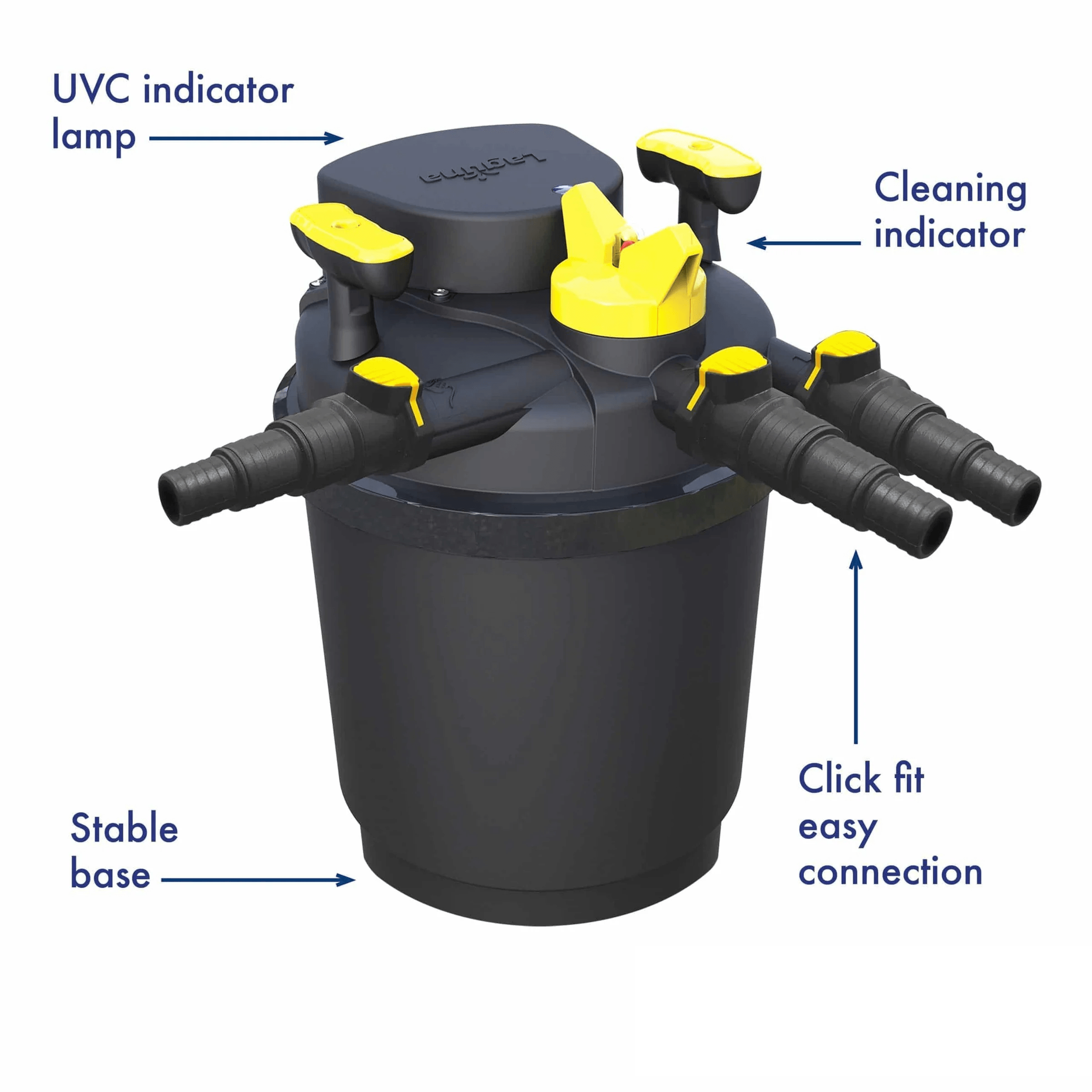 Laguna PressureFlo UVC Pond Filter 13500 24w-4