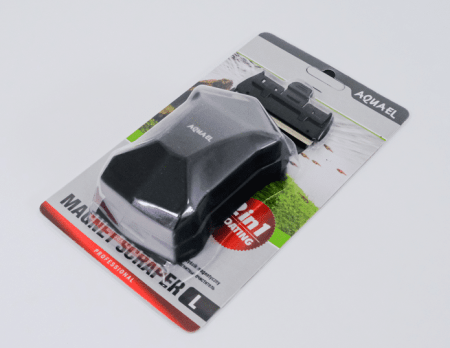 Aquael Magnet Glass Cleaner & Scraper 2-in-1 L-1