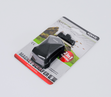 Aquael Magnet Glass Cleaner & Scraper 2-in-1 S-1