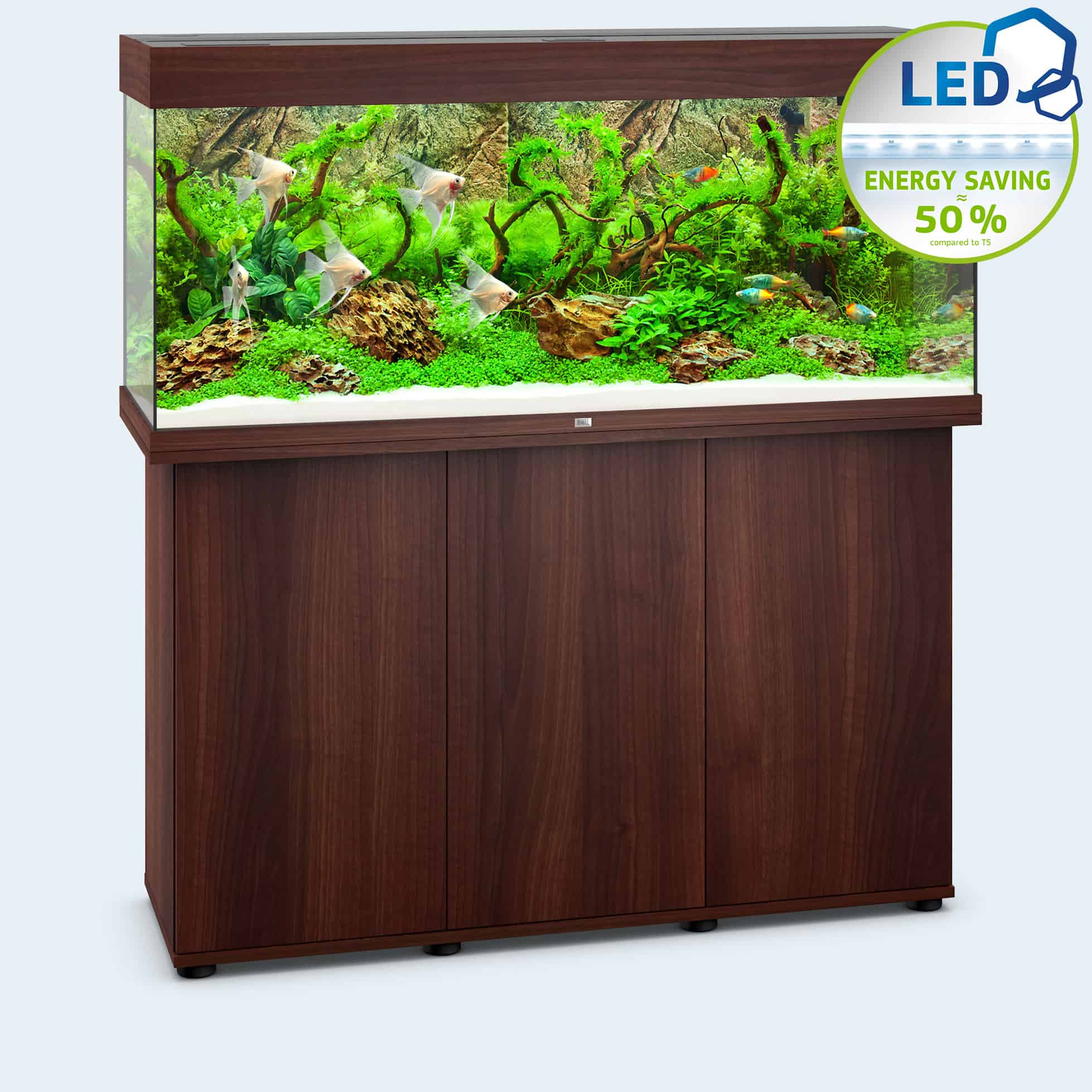 Juwel Rio 240 LED Aquarium Dark Wood