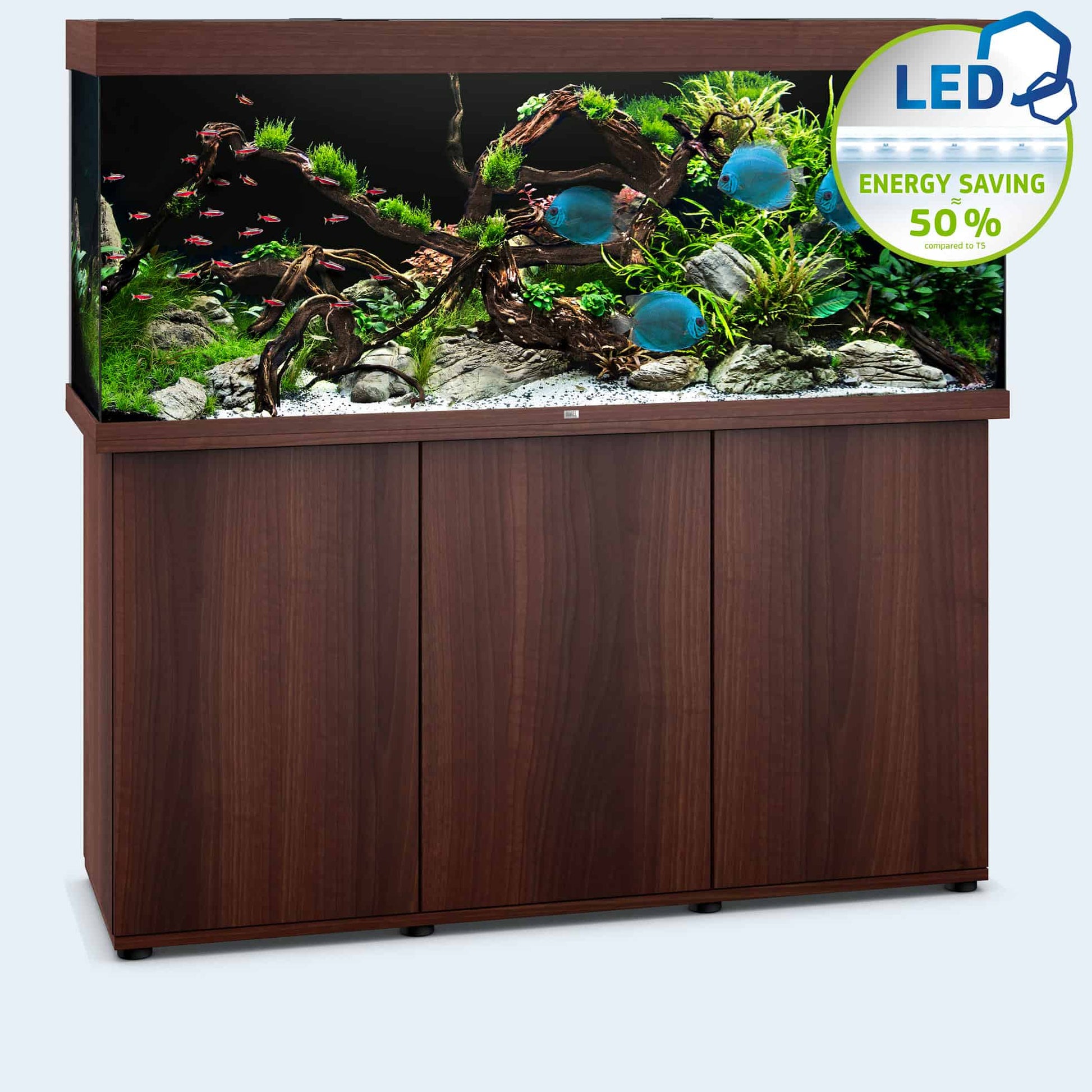 Juwel Rio 450 LED Aquarium Dark Wood-1