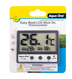 Aqua One LCD stick on Thermometer