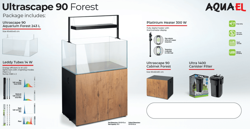 Aquael Ultrascape 90 Forrest Package-1