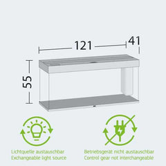Juwel Rio 240 LED Aquarium White-9