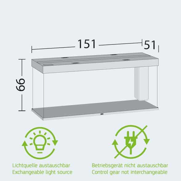 Juwel Rio 450 LED Aquarium Dark Wood-9
